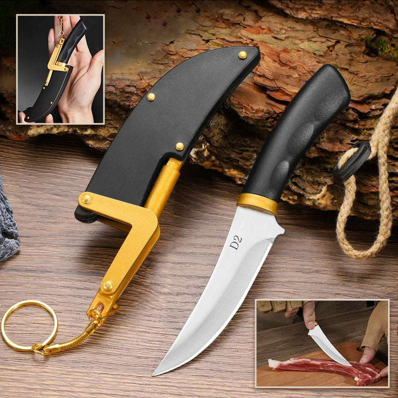 🔥Today 50% off🔥Multipurpose Outdoor Portable Fruit Knife with Sheath