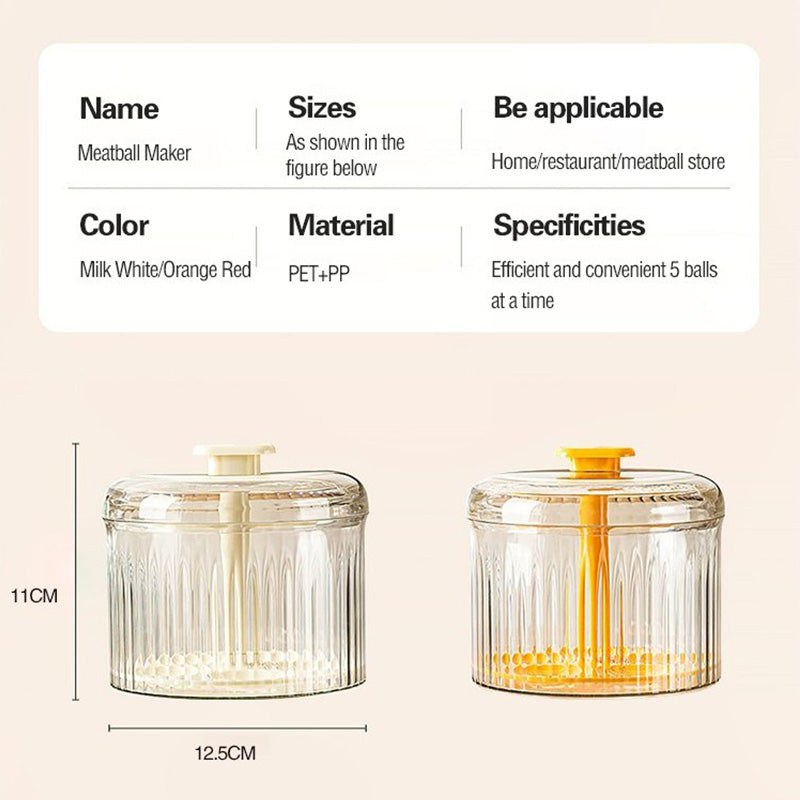 Translucent Meatball Maker - vimin