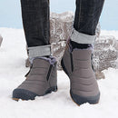 Winter Warm Faux Fur Lined Waterproof Outdoor Snow Boots