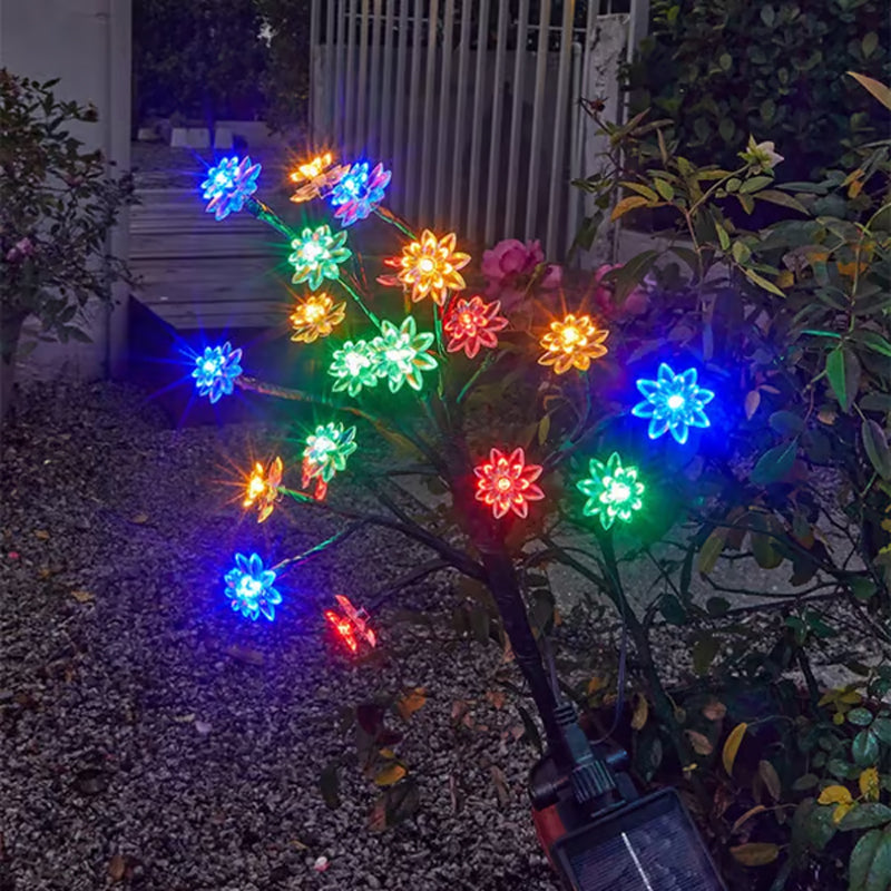 Solar-Powered Weather Resistant Garden LED Light Set - vimin