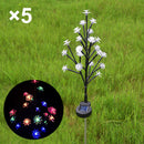 Solar-Powered Weather Resistant Garden LED Light Set - vimin