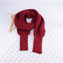 🧑‍🎄🧑‍🎄Women's Solid Knitted Sweater Scarf with Sleeves