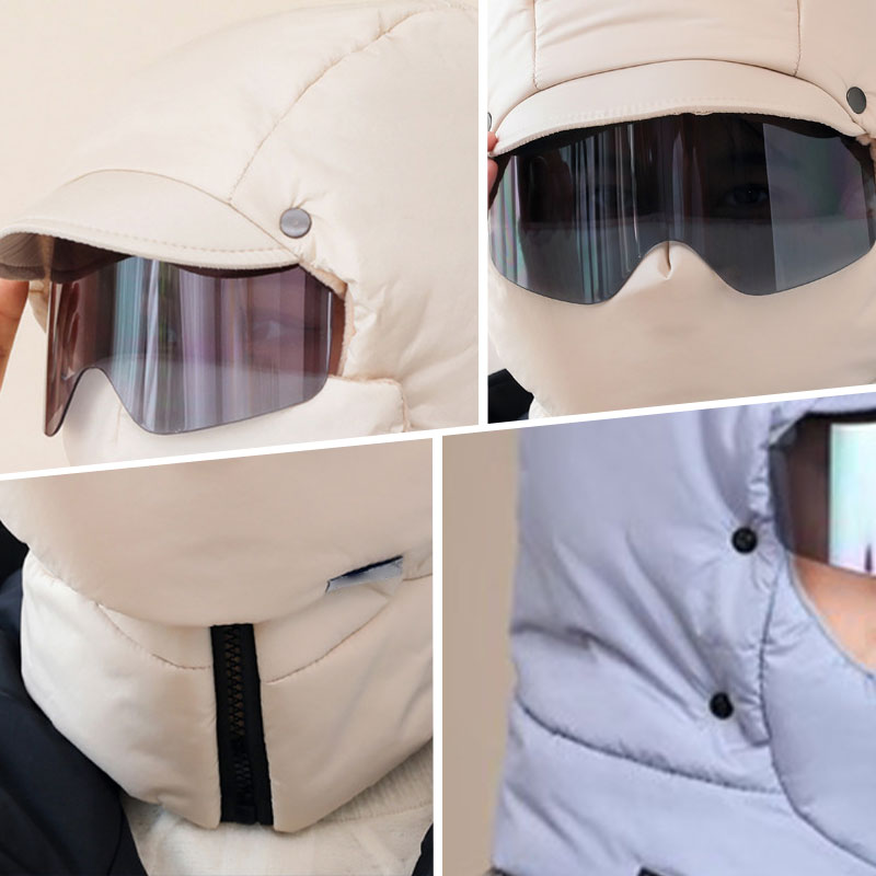 🌟Special Offer 49% OFF🔥Windproof Full Cover Outdoor Riding Mask with Glasses