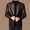 Men's Warm Plush Lining Leather Jacket Coat - Gift for Him!