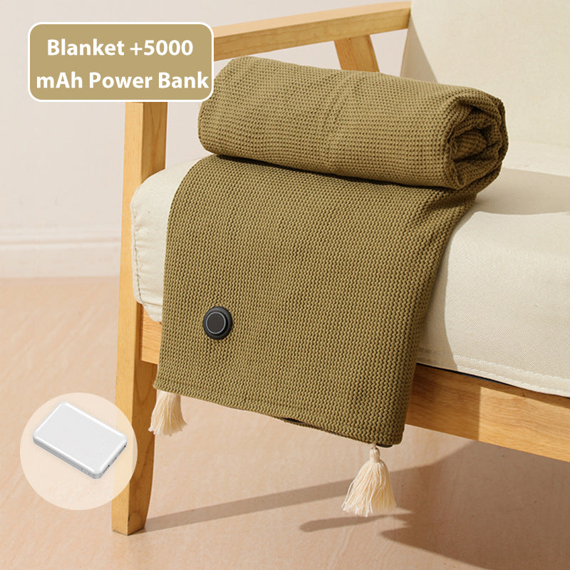 ❄️Portable Soft Zipper Electric Heated Blanket Shawl☀️ - vimin