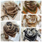 Women's Elegant Scarf with Magnetic Pendant Closure - vimin