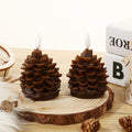 🎄Last Day BUY 1 GET 1 FREE🎁Flameless LED Pine Cone Candles for Holiday Decor