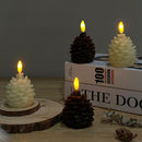 🎄Last Day BUY 1 GET 1 FREE🎁Flameless LED Pine Cone Candles for Holiday Decor