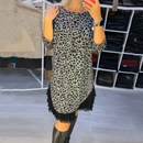 🔥Hot Sale 49% OFF🌸Women’s Lace Trim Leopard Print Dress✈️Free Shipping - vimin