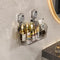 Suction Cup Storage Rack with Drain Hole - vimin