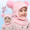 🔥Hot Sale 49% OFF🔥Children's winter hat with ear muffs and pom-poms