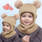 🔥Hot Sale 49% OFF🔥Children's winter hat with ear muffs and pom-poms