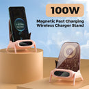 🔥CHRISTMAS SALE 49% OFF🎅100W Magnetic Fast Charging Wireless Charger Stand Set - vimin