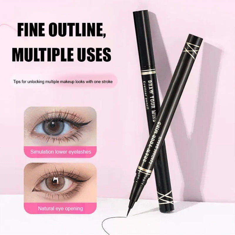 🔥Hot Sale🔥Quick-Drying Ultra-Fine Smooth Liquid Eyeliner