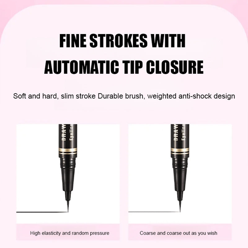 🔥Hot Sale🔥Quick-Drying Ultra-Fine Smooth Liquid Eyeliner